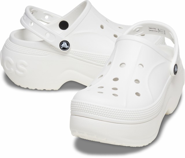 CROCS 210062-100-M8 BELLA CLOG（ホワイト・サイズ：M8/W10(26.0cm)）クロックス ベラ クロッグ[210062100M8] 返品種別Aの通販は
