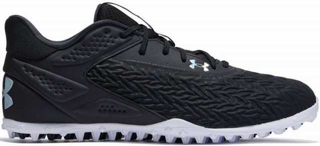 アンダーアーマー 野球 トレーニングシューズ UAヤード ターフ3.0（Black/Black/White・サイズ：26.0cm） DOM-3027448-001-26.0返品種別A