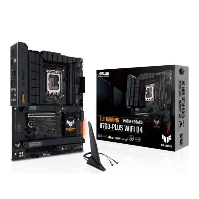 ASUS（エイスース） ASUS TUF GAMING B760-PLUS WIFI D4 / ATX対応マザーボード TUF GAMING B760-PLUS WIFI D4返品種別B