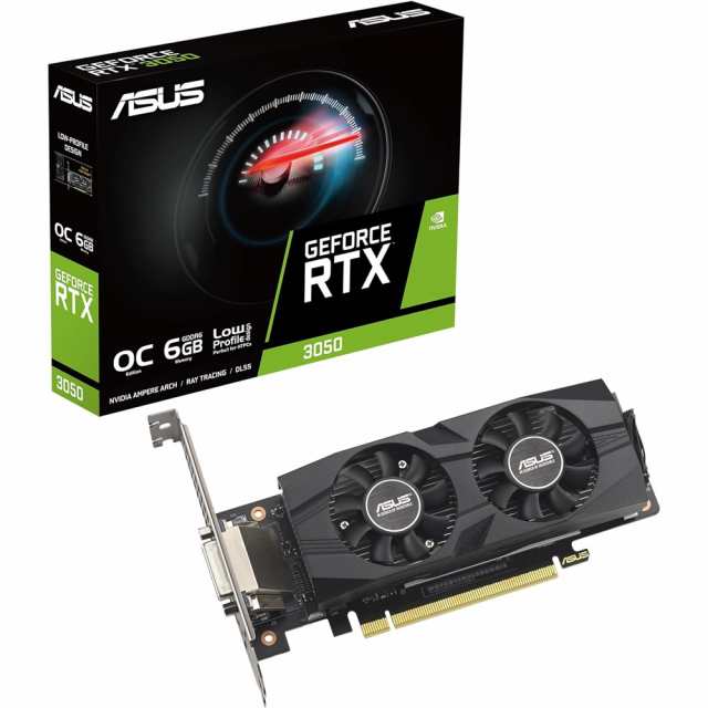 ASUS（エイスース） Dual GeForce RTX 3050 OC Edition 6GB GDDR6 ビデオカード【国内正規品】 DUAL-RTX3050-O6G返品種別B