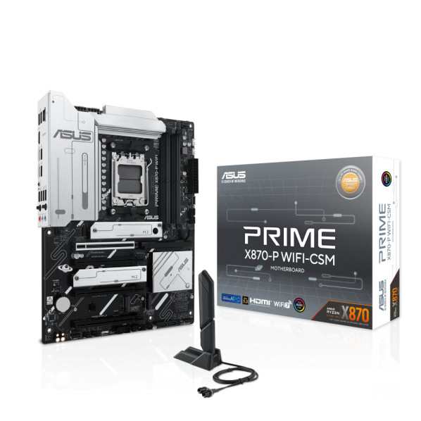 ASUS（エイスース） AMD X870 チップセット搭載ATXマザーボード 「PRIME X870-P WIFI-CSM」 PRIME/X870P/WIFI-CSM返品種別B