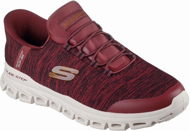 スケッチャーズ SKC-233011-BURG-26.0 メンズ スニーカー スリップインズ グライドステップ ゼフィール（バーガンディ・サイズ：26.0cm）SKECHERS[SKC233011BURG260] 返品種別Aの通販は