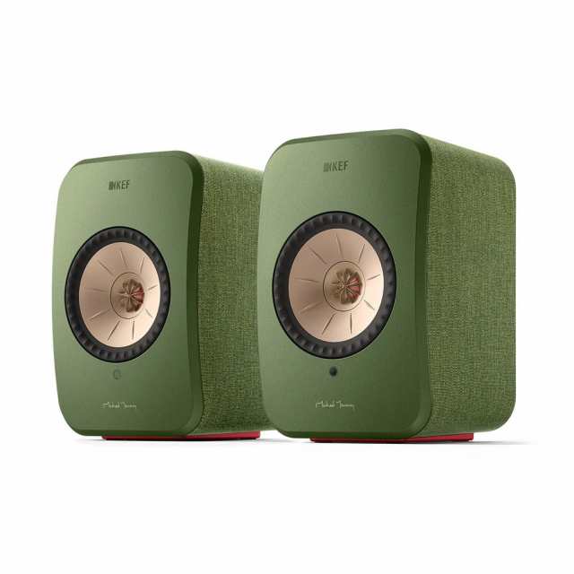 KEF LSX2-OLIVE-GREEN(ペア) ワイヤレスHiFiスピーカー（オリーブグリーン）【ペア】KEF[LSX2OLIVEGREENペア] 返品種別A