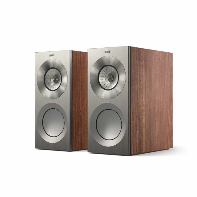 KEF REFERENCE-1META-WS ブックシェルフ型スピーカー（ウォールナット・シルバー）【ペア】KEF[REFERENCE1METAWSペア] 返品種別A