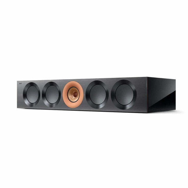 KEF KEF フラッグシップ・センタースピーカー（ハイグロス・ブラック・コッパー）1本 KEF REFERENCE-4META-BC返品種別A