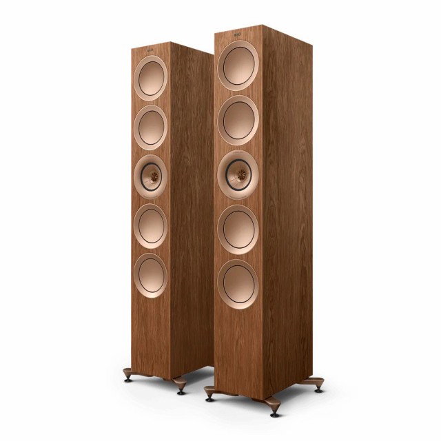 KEF R11-META-WALNUT ブックシェルフ型スピーカー（ウォールナット）【ペア】KEF[R11METAWALNUTペア] 返品種別A