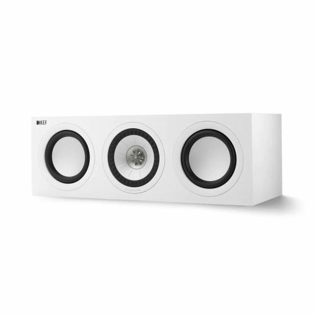 KEF Q250C-WHITE 2-way センターチャンネル（サテン・ホワイト）【1本】KEF[Q250CWHITE1ダイ] 返品種別A