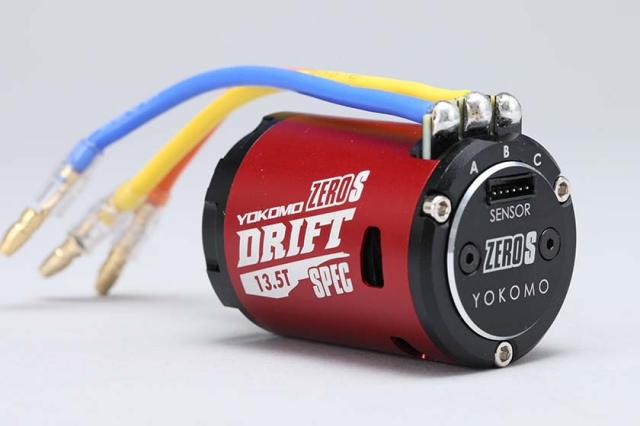 ヨコモ ZERO-S ドリフトスペック ブラシレスモーター 13.5T レッド【YM 
