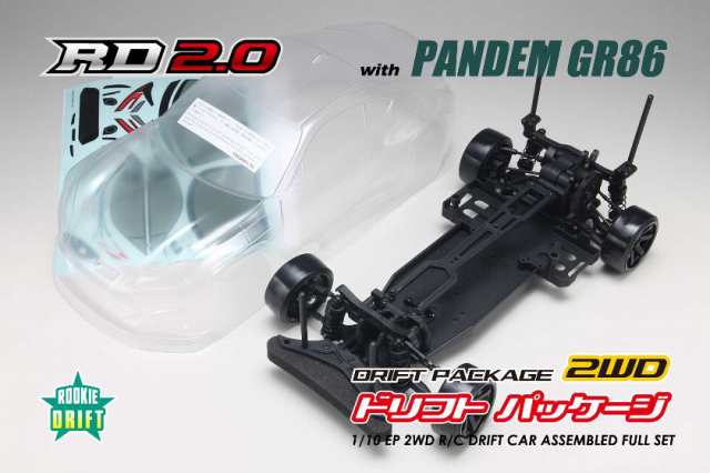 ヨコモ 【再生産】1/10 PANDEM GR86 ボディ付き RD2.0組み立てキット (クリア)【DP-GR86】ラジコン 返品種別B