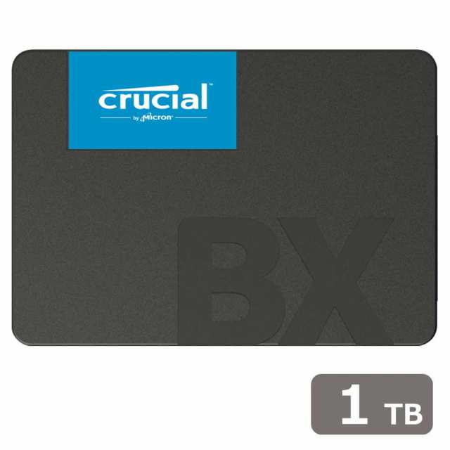 Crucial（クルーシャル） CT1000BX500SSD1JP Crucial 3D NAND SATA 2.5inch 内蔵SSD BX500シリーズ 1TB[CT1000BX500SSD1JP] 返品種別B