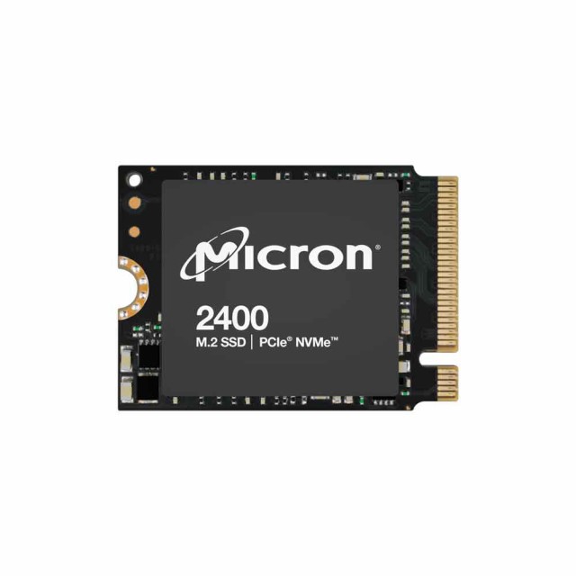 Micron（マイクロン） Micron Gen4x4 M.2 2230 PCIe NVMe 30mm SSD 512GB MTFDKBK512QFM返品種別B