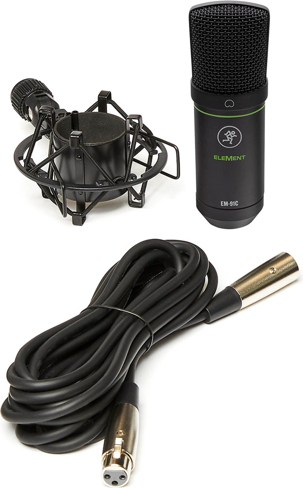 マッキー EM-91C ラージダイアフラムコンデンサーマイクロホンMACKIE Element シリーズ[EM91C] 返品種別A 9,460円