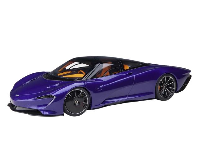 オートアート 1/18 マクラーレン スピードテール（メタリック・パープル）【76089】ミニカー  返品種別Bの通販は