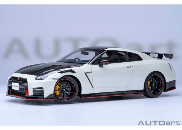 オートアート 1/18 日産 GT-R (R35) ニスモ スペシャルエディション (ブリリアントホワイトパール)【77501】ミニカー 返品種別B