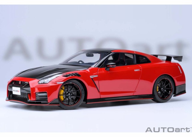 オートアート 1/18 日産 GT-R (R35) ニスモ スペシャルエディション (バイブラントレッド)【77502】ミニカー 返品種別B