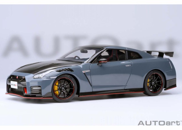 オートアート 1/18 日産 GT-R (R35) ニスモ スペシャルエディション (NISMOステルスグレー)【77505】ミニカー 返品種別B