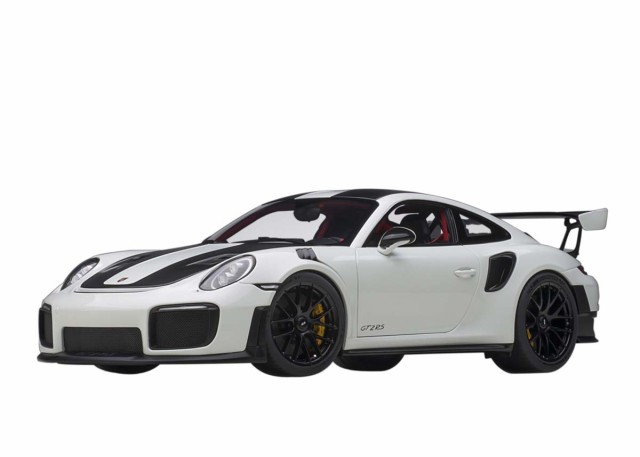 オートアート 1/18 ポルシェ 911 （991.2） GT2 RS ヴァイザッハ・パッケージ （ホワイト/カーボンブラック）【78171】ミニカー 返品種