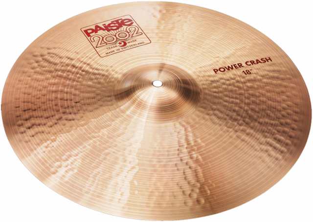 パイステ 2002 POWER CRASH 18 シンバル クラッシュ 18”Paiste