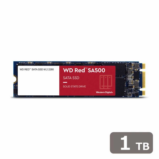 Western Digital（ウエスタンデジタル） WDS100T1R0B WD Red SA500 NAS向け M.2 SATA接続SSD 1TBWD Red SA500[WDS100T1R0B] 返品種別Bの通販は