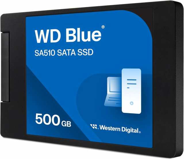 Western Digital（ウエスタンデジタル） WDS500G3B0A WD Blue SA510 SATA 内蔵SSD 2.5インチ 7mm 500GB[WDS500G3B0A] 返品種別B