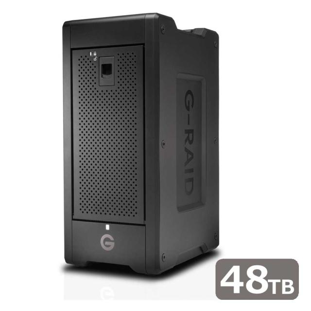 SanDisk Professional SDPH48H-048T-SBAAB Thunderbolt 3/USB-C対応 ハードウェアRAID 8ベイストレージ 外付けハードディスク 48TB[SDPH4の通販は