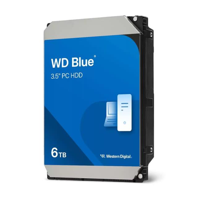 Western Digital（ウエスタンデジタル） WD60EZAX WD Blue SATA3 6Gbps(SATA6G) 3.5インチ 内蔵ハードディスク 6TB[WD60EZAX] 返品種別Bの通販は