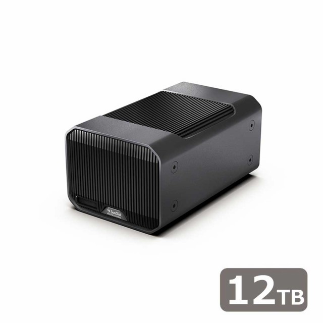 Western Digital（ウエスタンデジタル） SDPHH2H-012T-SBAAD Thunderbolt 3対応 Ultrastar搭載のMac向け2ベイ外付けハードディスク 12TB[の通販は