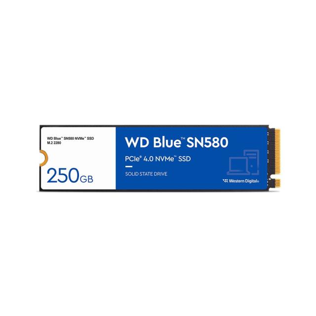 Western Digital（ウエスタンデジタル） WD Blue SN580 NVMe 内蔵SSD Type 2280 M.2 PCIe Gen4 x4 250GB  WDS250G3B0E返品種別Bの通販は