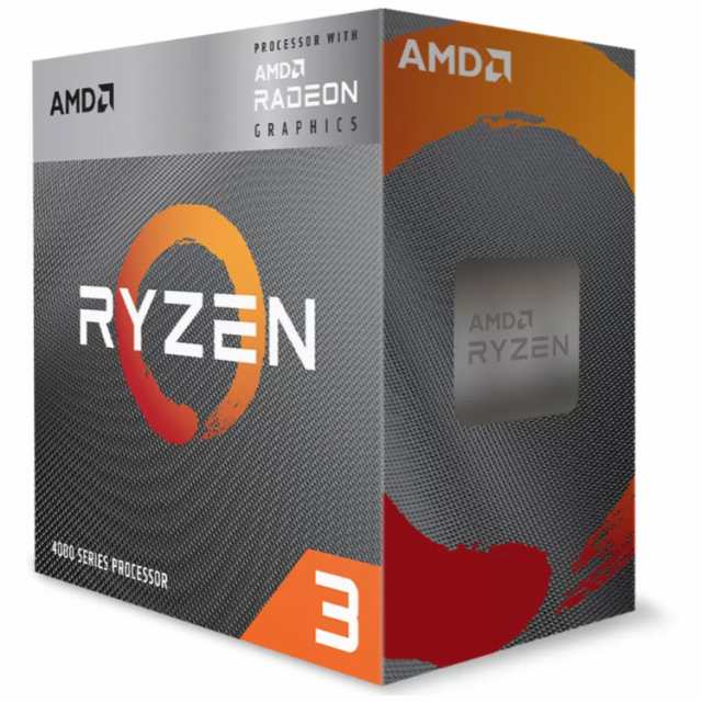 AMD（エーエムディー） Ryzen 3 4300G 【国内正規品】AMD CPU 4300G（Ryzen 3） With Wraith Stealth cooler[100100000144BOX] 返品種別B