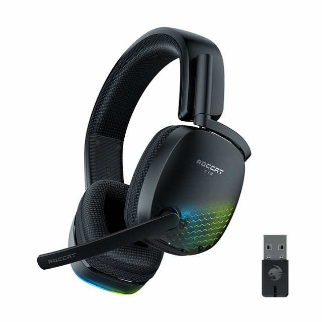 ロキャット ROC-14-150-01 2.4GHzワイヤレス ゲーミングヘッドセット SYN PRO AIRROCCAT[ROC1415001] 返品種別A