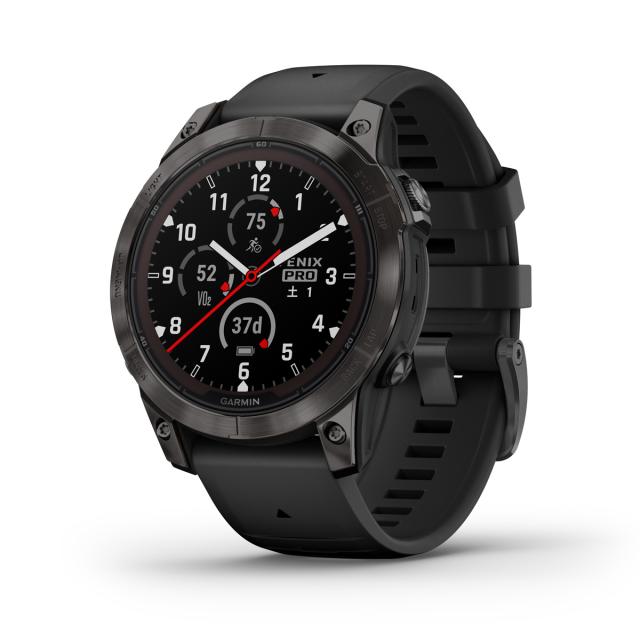 ガーミン fenix 7 Pro Sapphire Dual Power Ti Carbon Gray DLC