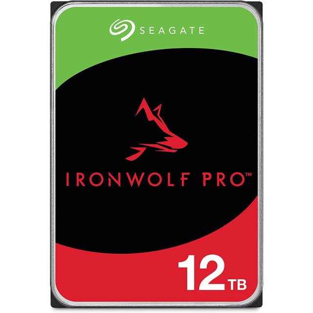 Seagate（シーゲイト） 3.5インチ 内蔵ハードディスク 12TB（NAS向けモデル） IronWolf Pro（NAS向けモデル） ST12000NT001返品種別Bの通販は