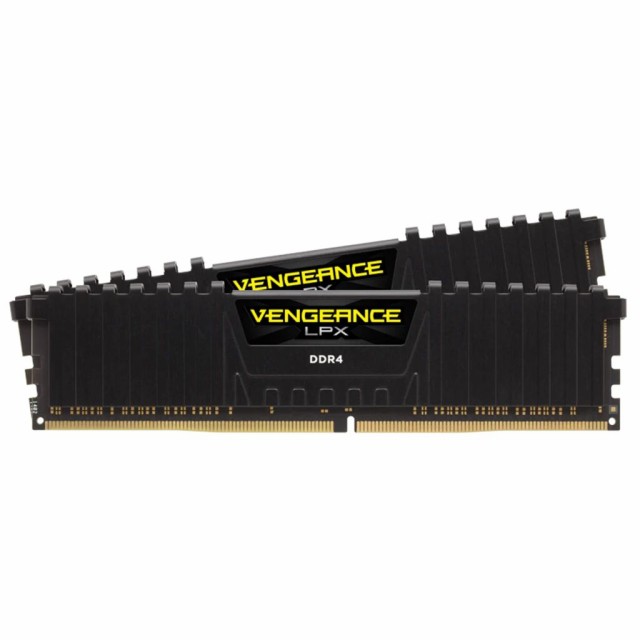 CORSAIR（コルセア） DDR4-3600（PC4-28800）DIMM 32GB（16GB×2）VENGEANCE LPX ブラック CMK32GX4M2D3600C18返品種別B