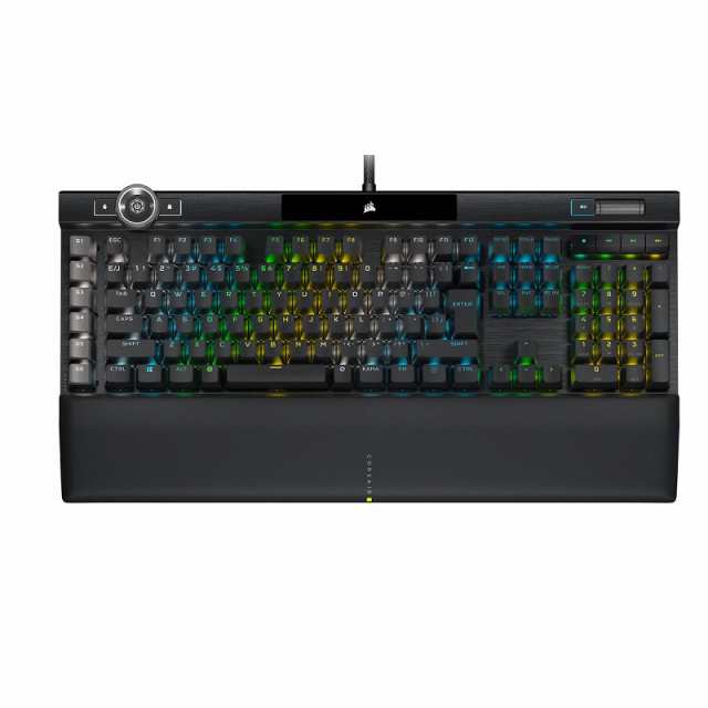 コルセア メカニカルゲーミングキーボード OPX RGB光学スイッチ 日本語配列かな無し CORSAIR　K100 RGB OPX CH-912A01A-JP返品種別Aの通販は