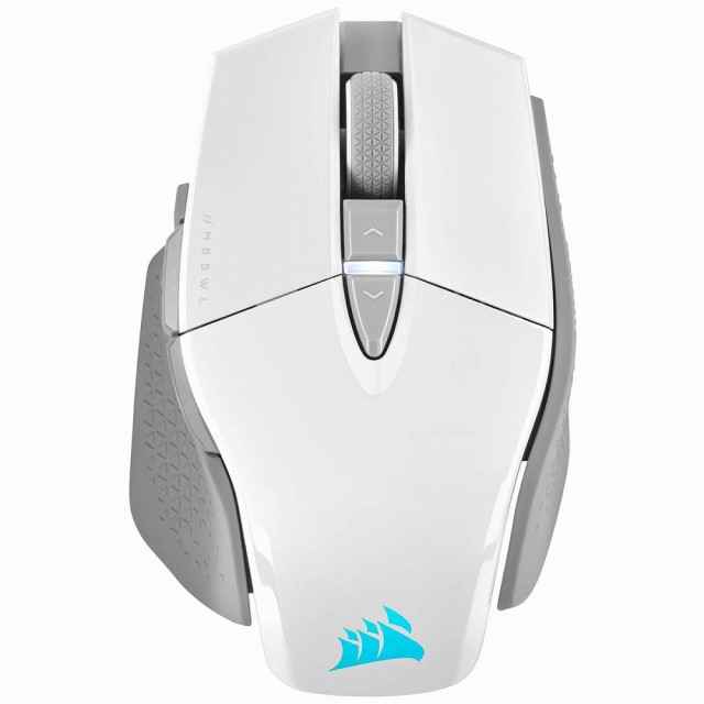 コルセア CORSAIR 26000DPI対応 FPS特化型ワイヤレスゲーミングマウス M65 RGB ULTRA WIRELESS WHITE CH-9319511-AP2返品種別A