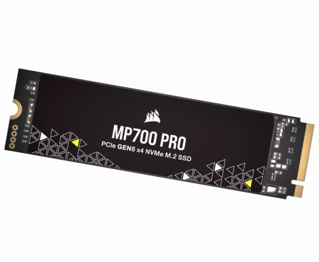 CORSAIR（コルセア） CSSD-F4000GBMP700PNH Corsair MP700 PRO PCIe Gen. 5 x4 M.2 NVMe SSD 4TB (no heatsink); 12400MB/s / 11800MB/s;