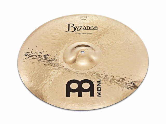 マイネル B20HHC-B クラッシュシンバル 20インチMEINL Byzance Brilliant Heavy Hammered Crash[B20HHCB] 返品種別A