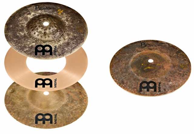 マイネル AC-CRASHER アーティスト コンセプトモデル(Benny Greb) CRASHER HATS 8”/8”MEINL[ACCRASHER] 返品種別A