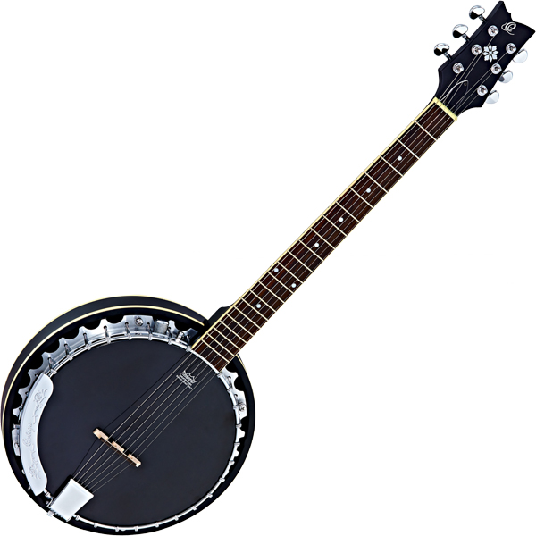 オルテガ OBJE350/6-SBK バンジョーORTEGA[OBJE3506SBK] 返品種別Aの通販は 56,496円