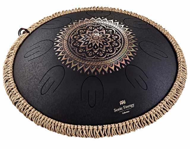 マイネル OSTD1BKE タングドラム【16インチ（Black Lasered Floral Design）】MEINL[OSTD1BKE] 返品種別A