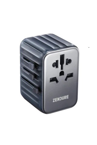 ZENDURE（ゼンデュア） ZDPPG3-BK 海外変換プラグ 全世界 65WPD 高速旅行充電器（ブラック）[ZDPPG3BK] 返品種別A