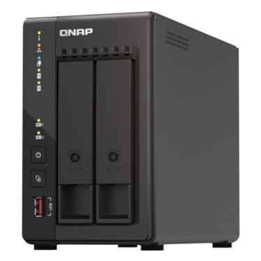 QNAP（キューナップ） TS-253E 2.5GbE対応 8GB RAM 長期供給体制 2ベイタワー型NAS[TS253E] 返品種別B