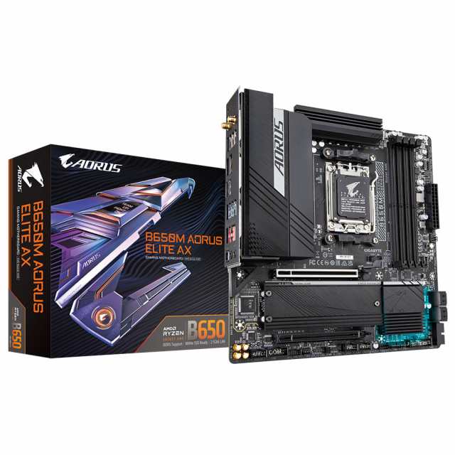 GIGABYTE（ギガバイト） GIGABYTE B650M AORUS ELITE AX (rev. 1.x)/ microATX対応マザーボード B650M AORUS ELITE AX返品種別B