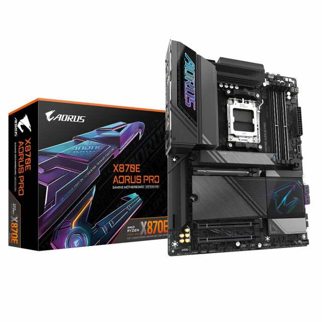 GIGABYTE（ギガバイト） X870EAORUSPRO GIGABYTE X870E AORUS PRO マザーボード[X870EAORUSPRO] 返品種別B