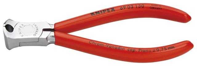 クニペックス 69 03 130 小型エンドカッティングニッパー 130mmKNIPEX[6903130KNIPEX] 返品種別Bの通販は 5,270円