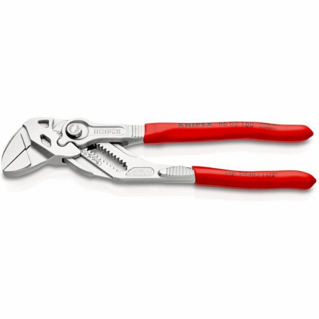 クニペックス 86 03 180 プライヤーレンチ 180mmKNIPEX[8603180KNIPEX] 返品種別B