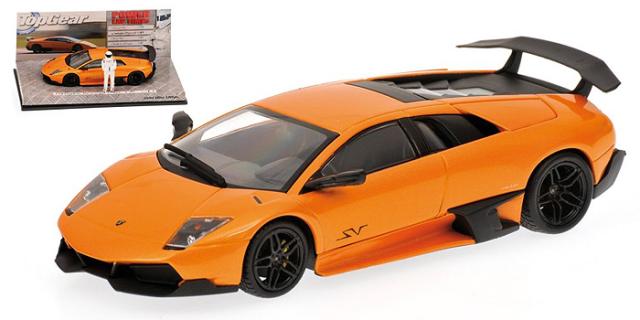 ミニチャンプス 1/43 ランボルギーニ ムルシエラゴ LP 670-4 SV 2009 オレンジ「トップギア」【519431031】ミニカー  返品種別Bの通販は 5,796円