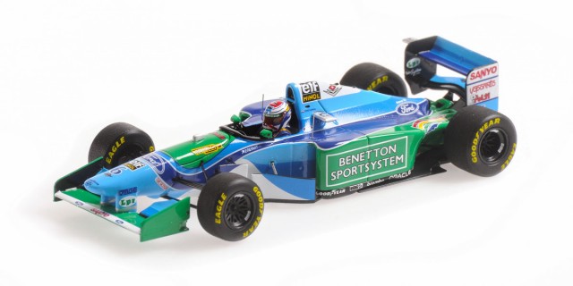 ミニチャンプス 1/43 ベネトン フォード B194 ヨス・フェルスタッペン ベルギーGP 1994【417941106】ミニカー 返品種別B