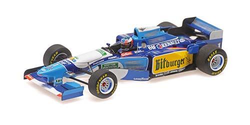 ミニチャンプス 1/43 ベネトン ルノー B195 ミハエル・シューマッハ ブラジルGP 1995 ウィナー【517950101】ミニカー  返品種別B