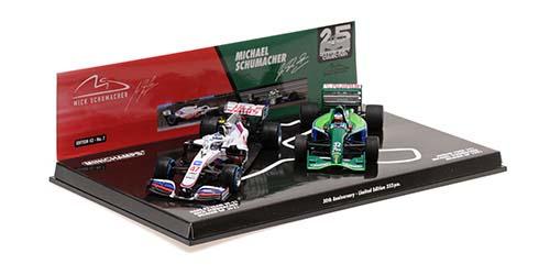 中古】ミニカー 1/18 ハース F1 チーム VF-22 ミック